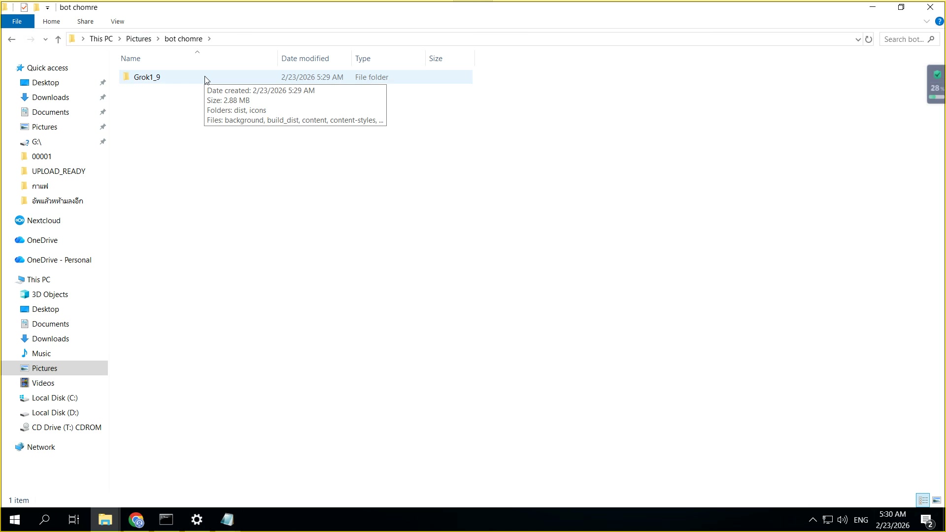 Continue with tabs — Grok, Flow